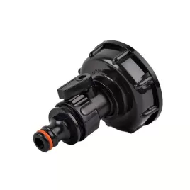   IBC Tartály Leeresztő Adapter Kerti Öntöző Csatlakozóval - Praktikus Megoldás Víztároló Kiürítéséhez és Öntözéshez