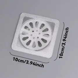   Padlóösszefolyó Szűrő, 10 db - Hatékony Lefolyó Védelem és Tisztítás