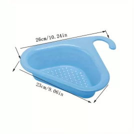   Hattyú Alakú Háromszög Konyhai Mosogató Szűrőkosár - 2/4 db Tartós Műanyag Csap Tároló Edényekhez és Eszközökhöz