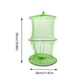   Tartós, Összecsukható 5 Rétegű Horgászháló Halászathoz