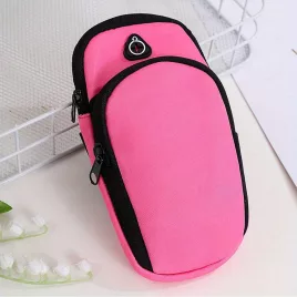   Rózsavörös Vászon Karpántos Táska Kültéri Sportokhoz és Szabadidős Tevékenységekhez