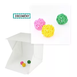   Összecsukható Mini Fotó Stúdió, Fotódoboz és Fotósátor Termékfotózáshoz