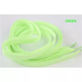   Foszforeszkáló Zöld Cipőfűző Éjszakai Láthatóságért