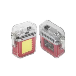   Elektromos USB töltésű plazma öngyújtó beépített LED világítással