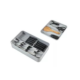   Kétszintes konyhai evőeszköztartó fiókba - praktikus evőeszköz rendező és tároló megoldás