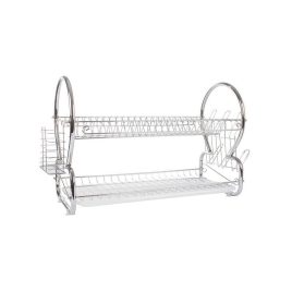   Kétszintes csepegtető állvány robotgép tartozékok szárítására és tárolására