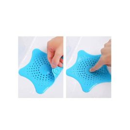   Szilikon lefolyószűrő készlet - 4 darabos csomag fürdőszobai és konyhai használatra