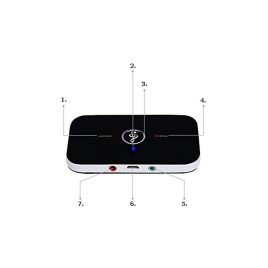   Bluetooth Adapter Vevő és Adó Egyben - Zenehallgatáshoz Autórádióhoz és Fejhallgatóhoz Bármilyen Eszközről