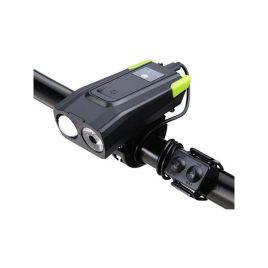   Erős LED-es kerékpáros első és hátsó lámpa beépített mérőórával és akkumulátorral 2in1