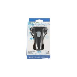   Kerékpár első lámpa 5 LED USB töltéssel - Bicikli világítás éjszakai biztonsághoz