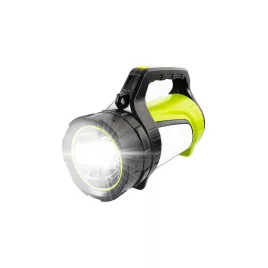   Újratölthető LED zseblámpa kereső lámpa powerbank funkcióval - erősített változat kültéri használatra