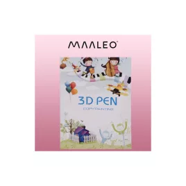   Maaleo 22734 3D tollhoz való sablonos könyv - Kreatív rajzolás és 3D nyomtatás ötletek DIY projektekhez