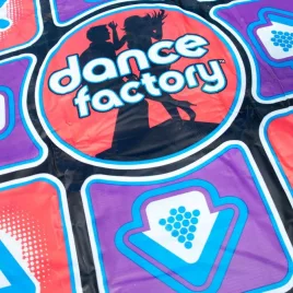   Dance Factory interaktív táncszőnyeg TV-hez és PC-hez csatlakoztatható szórakozáshoz
