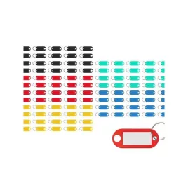   Kulcstartó címke csomag 100 db - Ideális szervezéshez és azonosításhoz