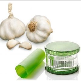 Mindig frissen daráló fokhagymaaprító és hámozó