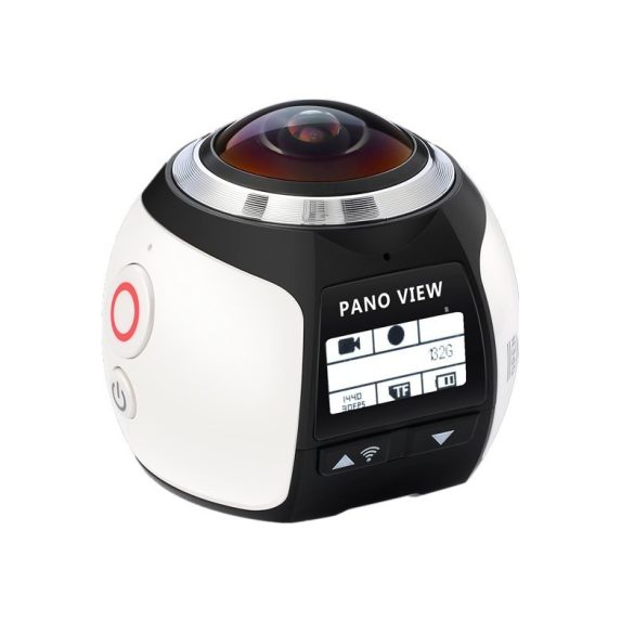 360°-os Panoráma Akció Kamera 4K, WiFi