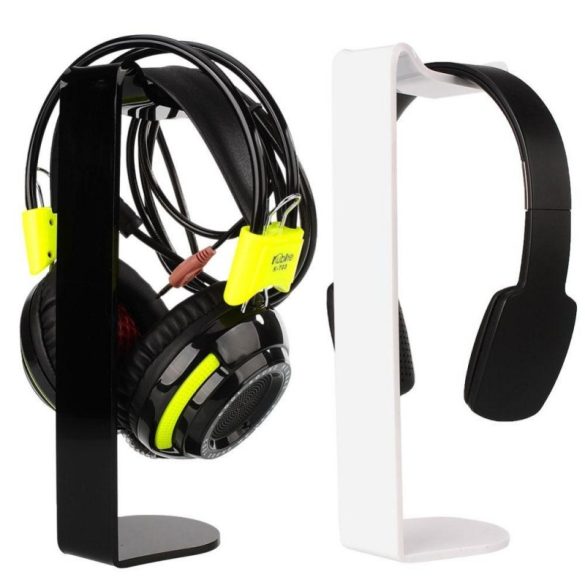 Prémium akril headset/ fejhallgató tartó
