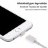 Prémium mágneses usb kábel iPhone készülékekhez és iPad-ekhez