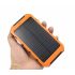 8000 mAh-s vízálló Power bank mobiltelefon töltő
