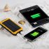 8000 mAh-s vízálló Power bank mobiltelefon töltő