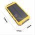 Power bank, külső akkumulátor (napelemes, vízálló, 8000mAh-s)