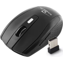   Titanum vezeték nélküli optikai egér 2.4GHz USB csatlakozóval - 6 gombos, Snapper funkcióval - TM105K