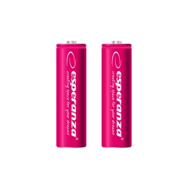 Esperanza újratölthető Ni-MH AA elem 2000mAh 2 db, piros