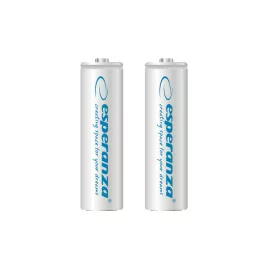 Esperanza újratölthető Ni-MH AA elem 2000mAh 2 db, fehér