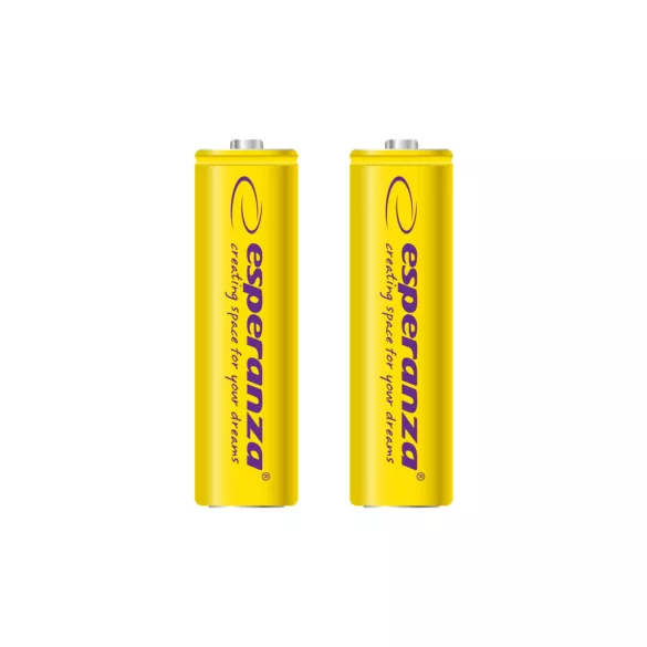 Esperanza újratölthető Ni-MH AA elem 2000mAh 2 db sárga