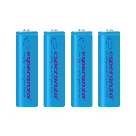 Esperanza újratölthető Ni-MH AA elem 2000mAh 4 db kék
