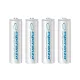 Esperanza újratölthető Ni-MH AA elem 2000mAh 4 db fehér