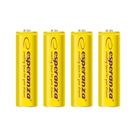 Esperanza újratölthető Ni-MH AA elem 2000mAh 4 db sárga