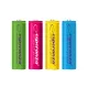Esperanza újratölthető Ni-MH AA elem 2000mAh 4 db vegyes színek