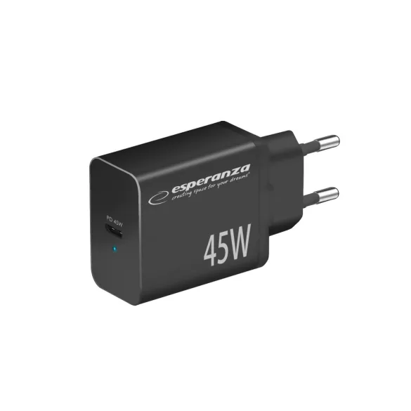 Esperanza Quick Power hálózati töltő USB-C PD 45W