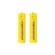 Esperanza újratölthető Ni-MH AAA elem 1000MAH 2 db, sárga