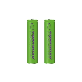   Esperanza újratölthető Ni-MH AAA akkumulátor 1000mAh 2 db, zöld