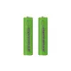 Esperanza újratölthető Ni-MH AAA akkumulátor 1000mAh 2 db, zöld