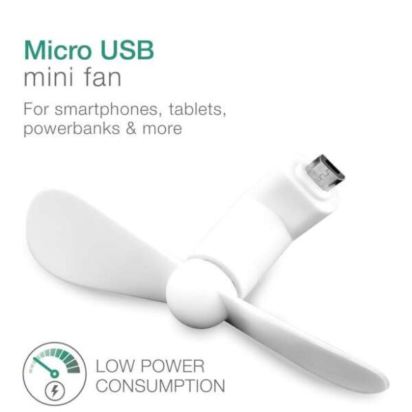 Digifan	-	Mini hordozható USB ventilátor mobilhoz