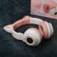 Kitty	-	Trendi Bluetooth fülhallgató Szín - fehér