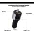 FM Transmitter töltöttség jelzővel dual USB porttal Bluetooth-al