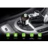 FM Transmitter töltöttség jelzővel dual USB porttal Bluetooth-al