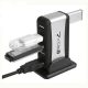 USB HUB táppal 7 portos USB 2.0 elosztó PC-hez, laptophoz
