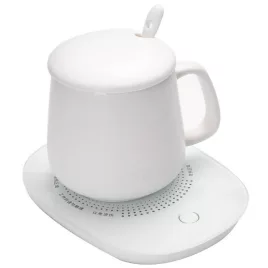 Hordozható italmelegítő ajándék bögrével