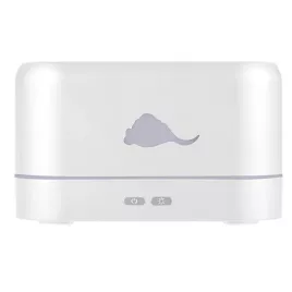   Aromaterápiás diffúzor, légtisztító funkcióval, realisztikus láng hatással