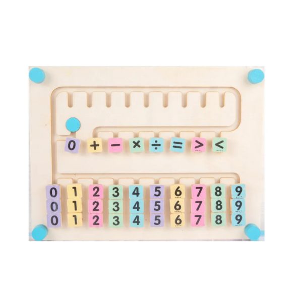 Montessori matematikai számítások játék