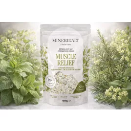 Minerisalt fürdősó 1000 gramm Izomlazító fürdősó