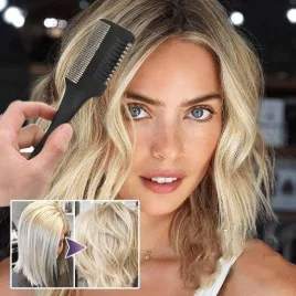   Hajvágó fésű, Hajritkító és hajformázó borotva fésű