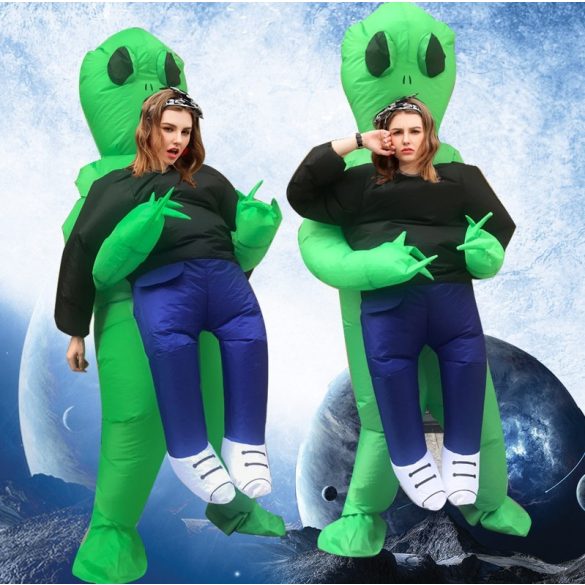 Felfújható Alien jelmez