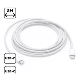 Kétoldalú Type C töltőkábel, 2m