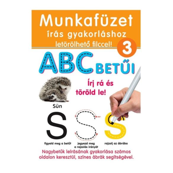 ABC Betűi Írás Gyakorló Füzet Letörölhető Tollal